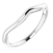 Load image into Gallery viewer, Sterling Silver Band for 12 mm Round Ring
