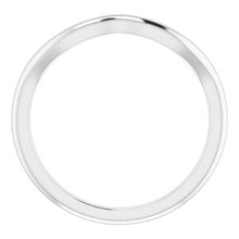 Load image into Gallery viewer, Sterling Silver Band for 12 mm Round Ring
