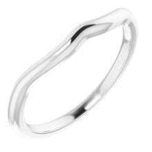 Charger l'image dans la galerie, Sterling Silver Band for 9x7 mm Oval Ring
