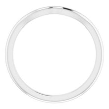 Charger l'image dans la galerie, Sterling Silver Band for 7x5 mm Oval Ring

