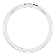 Charger l'image dans la galerie, Sterling Silver Band for 8 mm Cushion Ring
