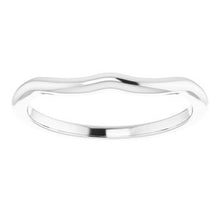 Charger l'image dans la galerie, Sterling Silver Band for 7 mm Cushion Ring
