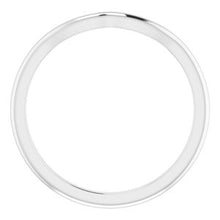 Charger l'image dans la galerie, Sterling Silver Band for 6x4 mm Oval Ring
