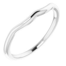 Charger l'image dans la galerie, Sterling Silver Band for 6x4 mm Emerald Ring

