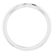 Charger l'image dans la galerie, Sterling Silver Band for 9x7 mm Oval Ring
