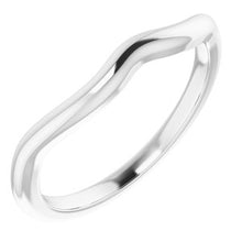 Load image into Gallery viewer, Sterling Silver Band for 12x10 mm Oval Ring
