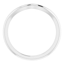 Charger l'image dans la galerie, Sterling Silver Band for 10x8 mm Oval Ring

