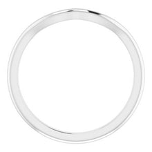 Charger l'image dans la galerie, Sterling Silver Band for 5 mm Square Ring
