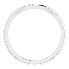 Charger l'image dans la galerie, Sterling Silver Band for 4.5 mm Square Ring
