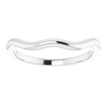 Load image into Gallery viewer, Sterling Silver Band for 11x9 mm Emerald Ring
