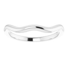 Load image into Gallery viewer, Sterling Silver Band for 12x10 mm Emerald Ring
