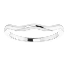 Load image into Gallery viewer, Sterling Silver Band for 9 mm Square Ring
