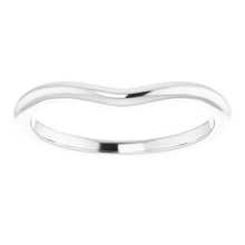 Charger l'image dans la galerie, Sterling Silver Band for 7x3.5 mm Marquise Ring
