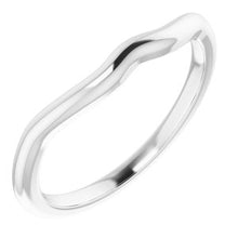 Load image into Gallery viewer, Sterling Silver Band for 10x7 mm Pear Ring
