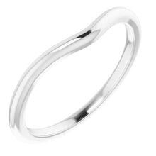 Charger l'image dans la galerie, Sterling Silver Band for 7x3.5 mm Marquise Ring
