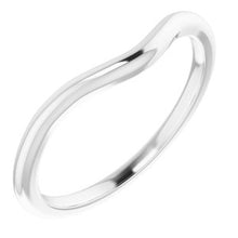 Charger l'image dans la galerie, Sterling Silver Band for 8x4 mm Marquise Ring
