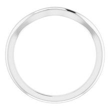 Charger l'image dans la galerie, Sterling Silver Band for 10 mm Square Ring
