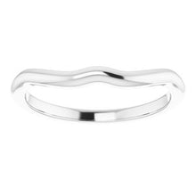 Load image into Gallery viewer, Sterling Silver Band for 10x7 mm Pear Ring

