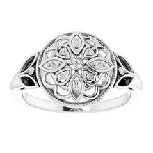 Load image into Gallery viewer, Granulated Filigree Ring
