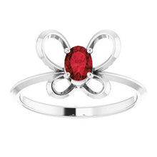 Charger l'image dans la galerie, Youth Butterfly Birthstone Ring   
