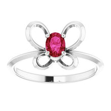 Charger l'image dans la galerie, Youth Butterfly Birthstone Ring   
