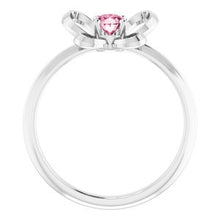Charger l'image dans la galerie, Sterling Silver 4x3 mm Oval October Youth Butterfly Birthstone Ring
