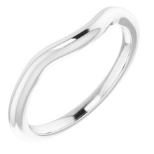 Charger l'image dans la galerie, Sterling Silver Band for 5.5 mm Round Ring

