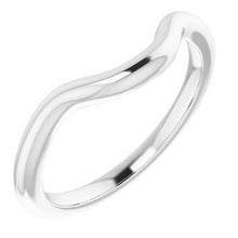 Load image into Gallery viewer, Sterling Silver Band for 9x7 mm Oval Ring
