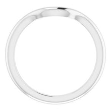 Load image into Gallery viewer, Sterling Silver Band for 7x5 mm Oval Ring
