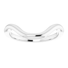 Load image into Gallery viewer, Sterling Silver Band for 12x10 mm Emerald Ring
