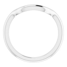 Load image into Gallery viewer, Sterling Silver Band for 10 mm Square Ring

