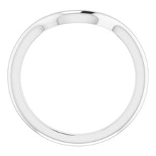 Charger l'image dans la galerie, Sterling Silver Band for 8 mm Asscher Ring
