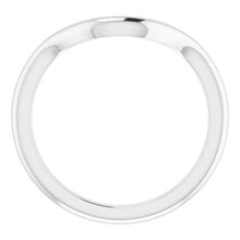 Load image into Gallery viewer, Sterling Silver Band for 10 mm Cushion Ring

