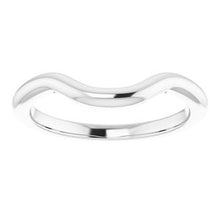 Charger l'image dans la galerie, Sterling Silver Band for 8 mm Asscher Ring
