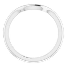 Load image into Gallery viewer, Sterling Silver Band for 7 mm Cushion Ring
