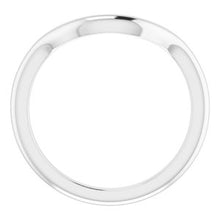 Load image into Gallery viewer, Sterling Silver Band for 10 mm Asscher Ring

