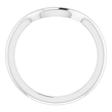 Load image into Gallery viewer, Sterling Silver Band for 6.5 mm Square Ring
