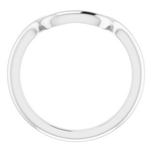 Load image into Gallery viewer, Sterling Silver Band for 9 mm Square Ring
