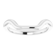Load image into Gallery viewer, Sterling Silver Band for 10 mm Square Ring
