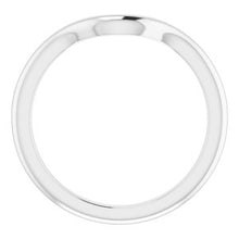 Load image into Gallery viewer, Sterling Silver Band for 7x5 mm Emerald Ring
