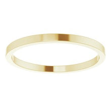Load image into Gallery viewer, 10K Yellow 1.5 mm Flat Band Size 10
