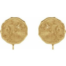 Load image into Gallery viewer, Round Earring Top
