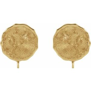 Round Earring Top
