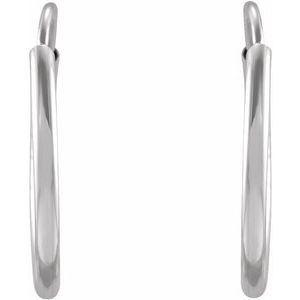 Endless Flexible Tube Hoop Earrings