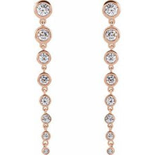 Load image into Gallery viewer, Bezel-Set Graduated Earrings

