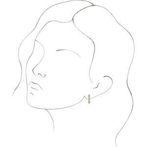 Accented Hoop Earrings   