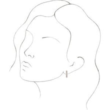 Load image into Gallery viewer, Accented Hoop Earrings   
