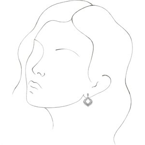 Sterling Silver Vintage-Inspired Dangle Earrings
