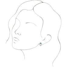 Load image into Gallery viewer, Cabochon Pyramid Earrings  
