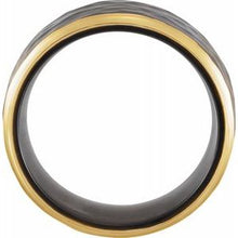 Load image into Gallery viewer, Flat Band with Hammered Finish
